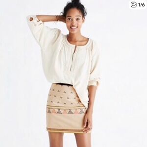 Madewell Gamine mini skirt.  Womens size Small.